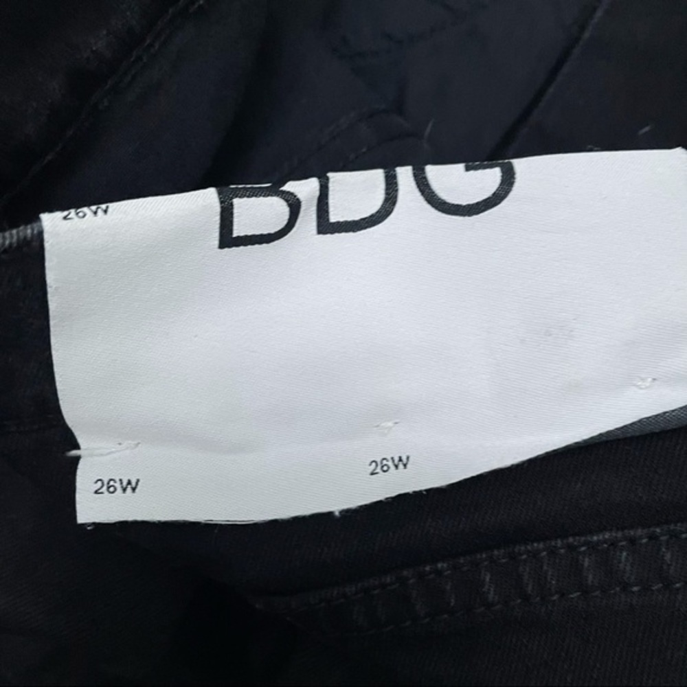 BDG/Urban Outfitters NWT Women's Cropped Black Jeans - Picture 3 of 6